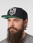 Бейсболка MITCHELL NESS арт. HHSS6743-LAKYYPPPBLCK Los Angeles Kings NHL (черный)